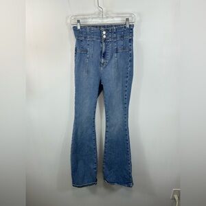We The Free Medium Blue Flare Jeans